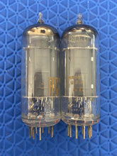 Load image into Gallery viewer, Matched Pair RCA 6CG7 6FQ7 Vacuum Tubes Valves With Shields NOS-Testing
