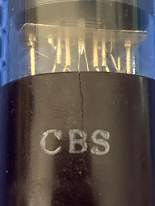 Matched Pair Hytron 6V6 6V6GT Vacuum Tubes Valves Black Glass