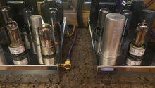 Load image into Gallery viewer, Matched Pair RCA 6CG7 / 6FQ7 Vacuum Tubes Valves With Shields And Anode Radiators NOS-Testing
