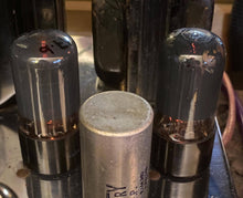 Load image into Gallery viewer, Matched Pair Hytron 6V6 6V6GT Vacuum Tubes Valves Gray Side And Top Glass
