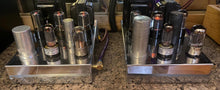 Load image into Gallery viewer, Matched Pair RCA Black Plate 6CG7 6FQ7 Vacuum Tubes Valves With Shields
