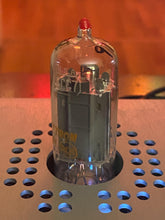 Load image into Gallery viewer, RCA Clear Top Red Tip Low Noise 6CG7 6FQ7 Vacuum Tube Valve With Shields
