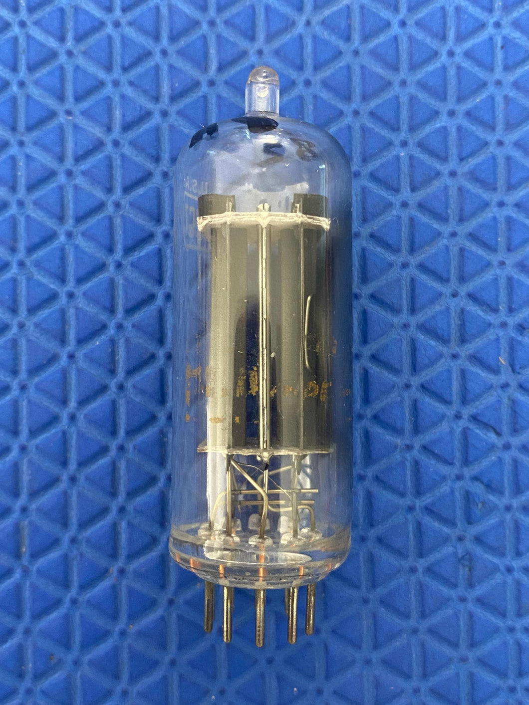 RCA Clear Top 6CG7 6FQ7 Vacuum Tube Valve With Shields NOS-Testing
