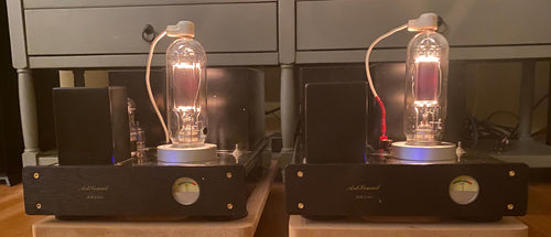 Matched Pair RCA Radiotron 805 Vacuum Output Tubes Valves