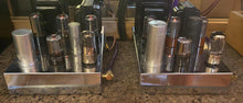Load image into Gallery viewer, Matched Pair General Electric GE 6SN7 6SN7GTA Vacuum Tubes Valves Copper Support Rods NOS-Testing
