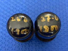 Load image into Gallery viewer, Matched Pair Tung-Sol 6K6 6K6GT Vacuum Tubes Valves Black Glass
