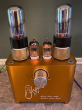 Load image into Gallery viewer, Matched Pair Sylvania 6K6 6K6GT Vacuum Tubes Valves Silver Tops
