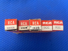 Load image into Gallery viewer, 5 RCA 1X2 1X2A 1X2B 1X2C Vacuum Tubes NOS NIB Lot Of Five
