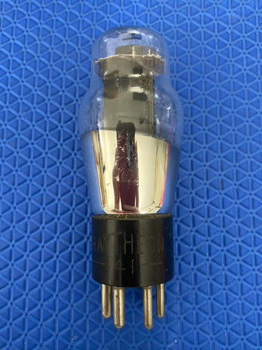 Raytheon Number / Type 41 #41 Vacuum Tube Valve Black Plate Clear Bottle Engraved Base NOS-Testing