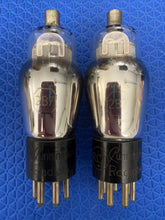 Load image into Gallery viewer, 2 RCA 2B7 Cunningham Radiotron Vacuum Tubes Valves Lot Of Two
