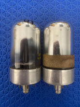 Load image into Gallery viewer, Matched Pair Sylvania 7F7 T-Plate Vacuum Tubes Valves
