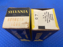 Load image into Gallery viewer, 2 Sylvania 6BQ6 6BQ6GT 6BQ6GTB 6CU6 Vacuum Tubes Valves NOS NIB Lot Of Two
