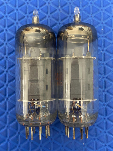 Matched Pair General Electric GE 12BH7 12BH7A Vacuum Tubes Valves 12AU7 Substitute For Tube Rolling
