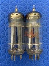 Load image into Gallery viewer, Matched Pair General Electric GE 12BH7 12BH7A Vacuum Tubes Valves 12AU7 Substitute For Tube Rolling
