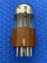 Load image into Gallery viewer, Matched Pair Sylvania 6SN7WGT 6SN7 JAN-CHS-6SN7WGT Vacuum Tubes Valves Milspec Micanol Bases NOS-Testing
