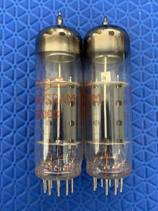 Matched Pair Tungsram E80CC / 6085 Vacuum Tubes Valves NOS NIB