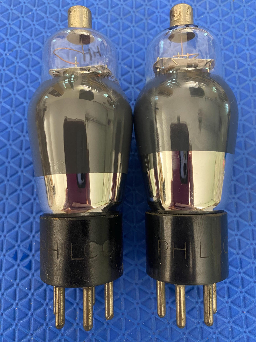 2 Philco Number / Type 38 #38 Vacuum Tubes Valves NOS-Testing Lot Of Two