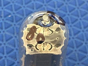 RCA Clear Top 12AU7 ECC82 Vacuum Tube Valve For Your Bottlehead Or Univalve Copper Support Rods NOS-Testing
