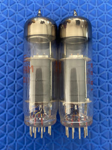 Matched Pair Tungsram E80CC / 6085 Vacuum Tubes Valves NOS NIB