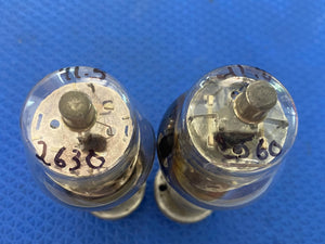 2 US-Made 6BG6 6BG6G Vacuum Tubes Valves Shoulder ST-Shape NOS-Testing Lot Of Two