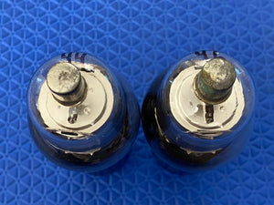 2 National Union NU Number / Type 78 #78 Vacuum Tubes Valves Shoulder ST-Shape Lot Of Two
