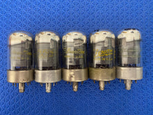 Load image into Gallery viewer, 5 Matched Sylvania 7A7 Vacuum Tubes Valves NOS-Testing Lot Of Five
