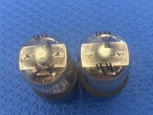 Load image into Gallery viewer, Matched Pair RCA 6X5 6X5GT Black Plate Vacuum Tubes Valves Rectifiers
