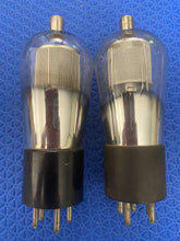 Load image into Gallery viewer, 2 Silvertone Number / Type 24 #24 224 #224 Vacuum Tubes Valves Globe Balloon Mesh Plate NOS-Testing Lot Of Two
