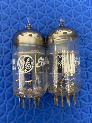 2 General Electric GE 12BR7 Vacuum Tubes Valves NOS NIB Lot Of Two