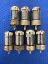 Load image into Gallery viewer, Matched Septet Sylvania 7A7 Vacuum Tubes Lot Of Seven
