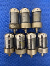 Load image into Gallery viewer, Matched Septet Sylvania 7A7 Vacuum Tubes Lot Of Seven
