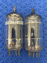 Load image into Gallery viewer, Matched Pair EI Smooth Plate 12AX7 ECC83 Vacuum Tubes Valves NOS-Testing
