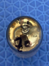 Load image into Gallery viewer, Ken-Rad Nickel Pewter Plate 5814 12AU7 ECC82 Vacuum Tube Valve Goal Post Getter NOS-Testing
