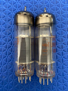 Matched Pair Tungsram E80CC / 6085 Vacuum Tubes Valves NOS NIB