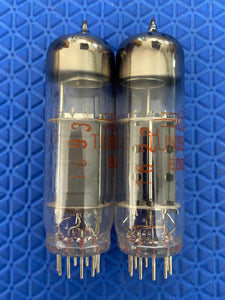 Matched Pair Tungsram E80CC / 6085 Vacuum Tubes Valves NOS NIB