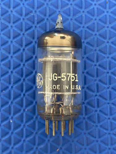 General Electric GE JG-5751 5751 12AX7 /ECC83 Milspec / Industrial Vacuum Tube Valve For Your Univalve