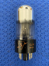 Load image into Gallery viewer, Sylvania 6X5 6X5GT Vacuum Tube Valve Silver Top Chrome Dome Rectifier
