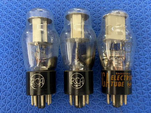 3 RCA 2050 Vacuum Tubes Valves Thyratrons Lot Of Three