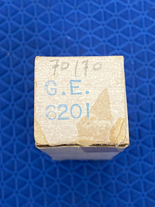 General Electric GE 6201 12AT7 ECC81 Vacuum Tube Valve Industrial Variety Triple 3 Mica NOS NIB For Your Univalve Perfectly-Balanced