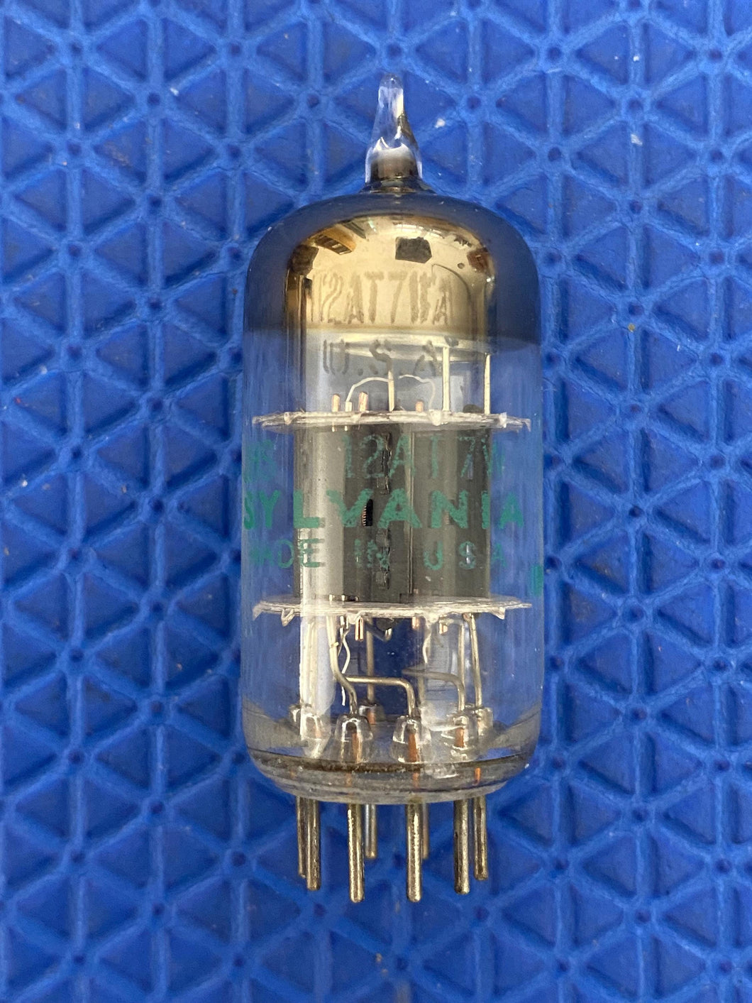 Sylvania JHS-12AT7WA 12AT7 ECC81 Vacuum Tube Valve Milspec Triple 3 Mica NOS NIB For Your Univalve