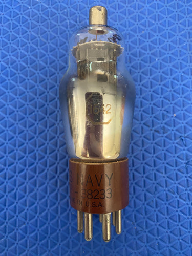 Ken-Rad 1642 US Navy CKR-38233 Vacuum Tube Valve Milspec Micanol Base