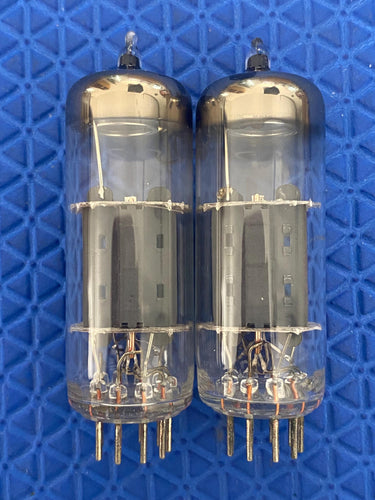 Matched Pair Toshiba 8FQ7 8CG7 6FQ7 6CG7 Vacuum Tubes Valves Copper Support Rods
