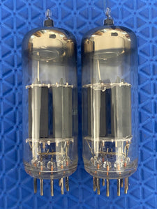 Matched Pair Toshiba 8FQ7 8CG7 6FQ7 6CG7 Vacuum Tubes Valves Copper Support Rods