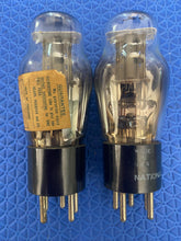 Load image into Gallery viewer, Matched Pair National Union NU Number / Type 76 #76 Vacuum Tubes

