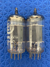 Load image into Gallery viewer, Matched Pair EI Smooth Plate 12AX7 ECC83 Vacuum Tubes Valves NOS-Testing
