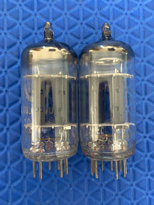 Matched Pair EI Smooth Plate 12AX7 ECC83 Vacuum Tubes Valves NOS-Testing
