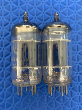 Load image into Gallery viewer, Matched Pair EI Smooth Plate 12AX7 ECC83 Vacuum Tubes Valves NOS-Testing
