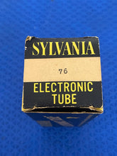 Load image into Gallery viewer, Sylvania Number Type 76 #76 Vacuum Tube Valve NOS NIB

