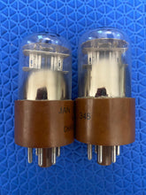 Load image into Gallery viewer, Matched Pair Chatham Electronics 6H6 JAN-CAHG-6H6-WGT Micanol Base Milspec Vacuum Tubes Valves
