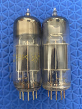 Load image into Gallery viewer, Matched Pair Sylvania 12B4 12B4A Vacuum Tubes Valves NOS-Testing
